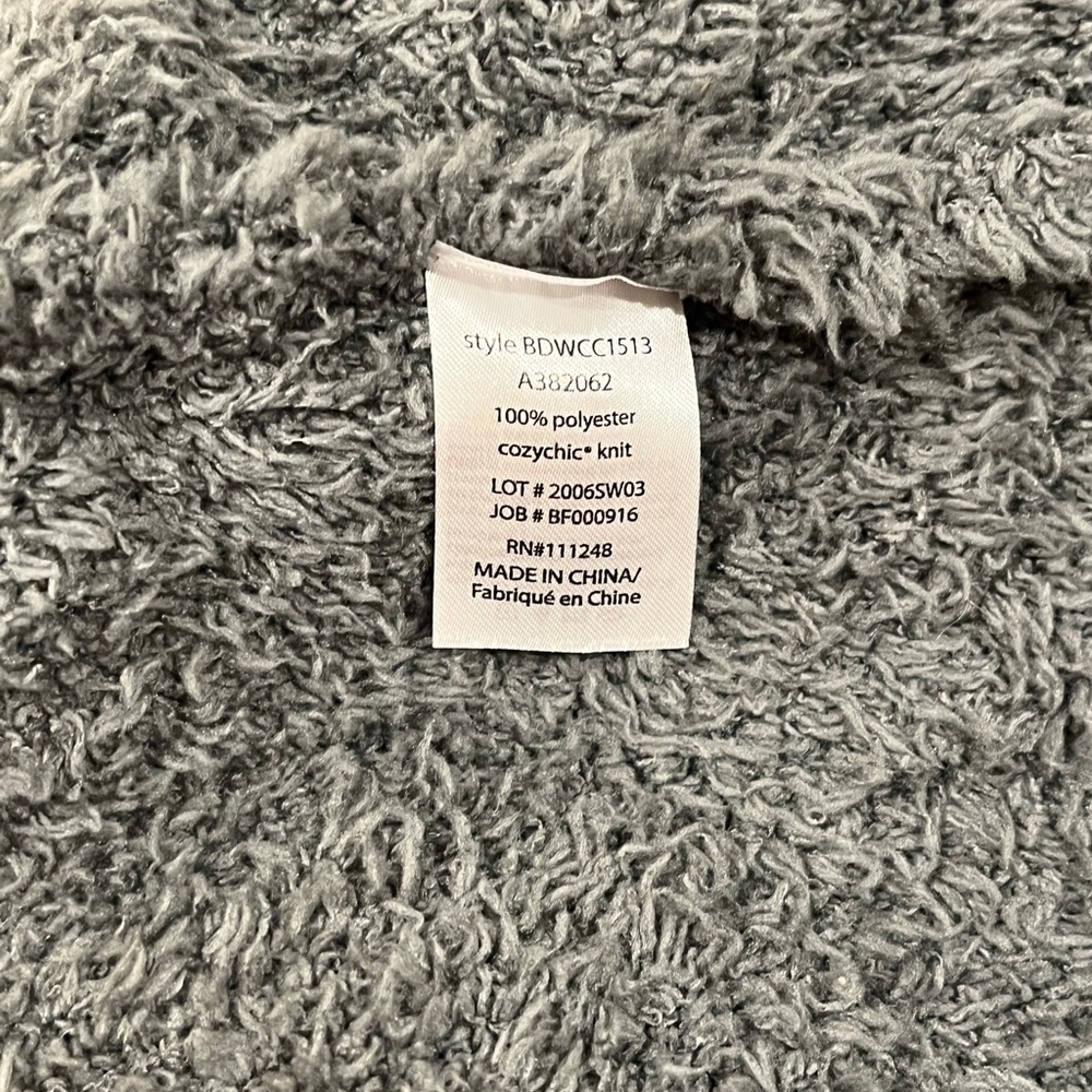 Barefoot Dreams CozyChic Boardwalk Open Front Cardigan Shacket, Super Soft - Picture 6 of 7